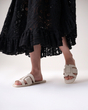 کفش صندل زنانه مدل Stradivarius Sandal - 0276