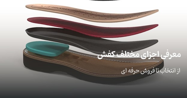 اجزای مختلف کفش و کتونی