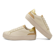 کفش کتانی دخترانه زارا مدل sneaker zara - 0071_Creamy