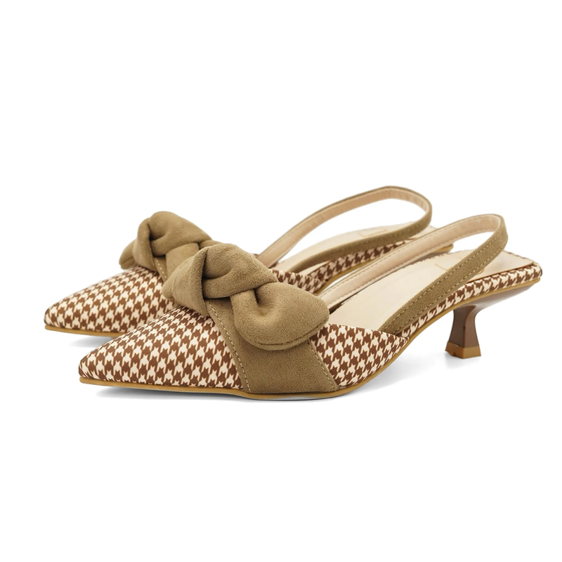 کفش مجلسی زنانه پاشنه دار مدل sandal valentino - 0092