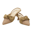 کفش مجلسی زنانه پاشنه دار مدل sandal valentino - 0092