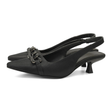 کفش مجلسی زنانه پاشنه دار 3 سانت مدل sandal valentino - 0095