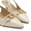کفش مجلسی زنانه پاشنه دار 3 سانت مدل sandal valentino - 0095