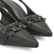 کفش مجلسی زنانه پاشنه دار 3 سانت مدل sandal valentino - 0095