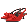 کفش مجلسی زنانه پاشنه دار 3 سانت  مدل sandal valentino _ 4003p
