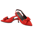 کفش مجلسی زنانه پاشنه دار 3 سانت  مدل sandal valentino _ 4003p