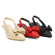 کفش مجلسی زنانه پاشنه دار 3 سانت  مدل sandal valentino _ 4003p