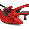 کفش مجلسی زنانه پاشنه دار 3 سانت  مدل sandal valentino _ 4003p