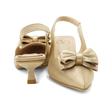 کفش مجلسی زنانه پاشنه دار 3 سانت  مدل sandal valentino _ 4003p