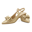 کفش مجلسی زنانه پاشنه دار 3 سانت  مدل sandal valentino _ 4003p