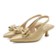 کفش مجلسی زنانه پاشنه دار 3 سانت  مدل sandal valentino _ 4003p