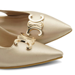 کفش مجلسی زنانه پاشنه دار 3 سانت مدل 400351 _ sandal valentino
