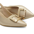 کفش مجلسی زنانه پاشنه دار 3 سانت زنانه مدل 400355 _ sandal valentino