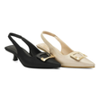 کفش مجلسی زنانه پاشنه دار 3 سانت زنانه مدل 400355 _ sandal valentino