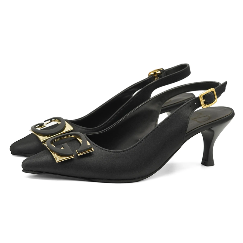 کفش مجلسی زنانه پاشنه دار 5 سانت مدل 400941 _ sandal valentino