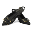 کفش مجلسی زنانه پاشنه دار 5 سانت مدل 400941 _ sandal valentino