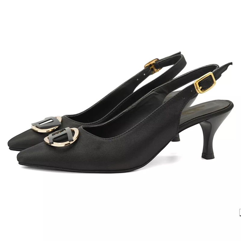 کفش مجلسی زنانه پاشنه دار 5 سانت مدل 400948 _ sandal valentino