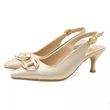 کفش مجلسی زنانه پاشنه دار 5 سانت مدل 400948 _ sandal valentino