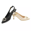کفش مجلسی زنانه پاشنه دار 5 سانت مدل 400948 _ sandal valentino