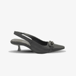 کفش مجلسی زنانه پاشنه دار 3 سانت مدل sandal valentino - 0095