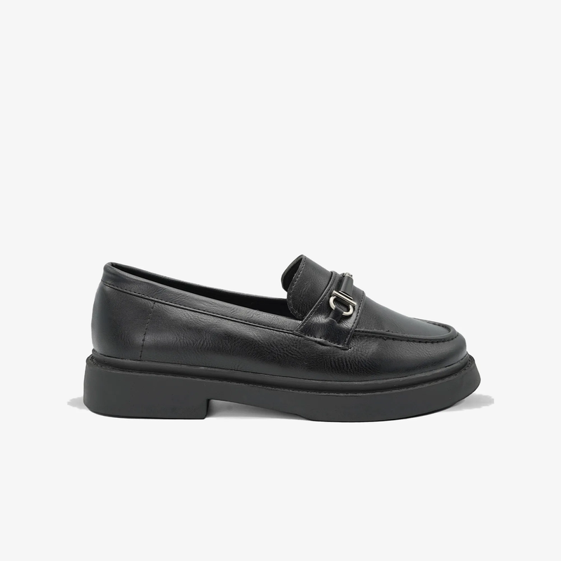 کفش کالج زنانه مدل Flat shoes - 0251_ Black