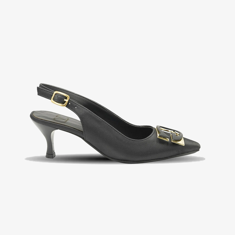 کفش مجلسی زنانه پاشنه دار 5 سانت مدل 400941 _ sandal valentino