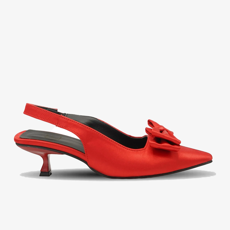 کفش مجلسی زنانه پاشنه دار 3 سانت  مدل sandal valentino _ 4003p