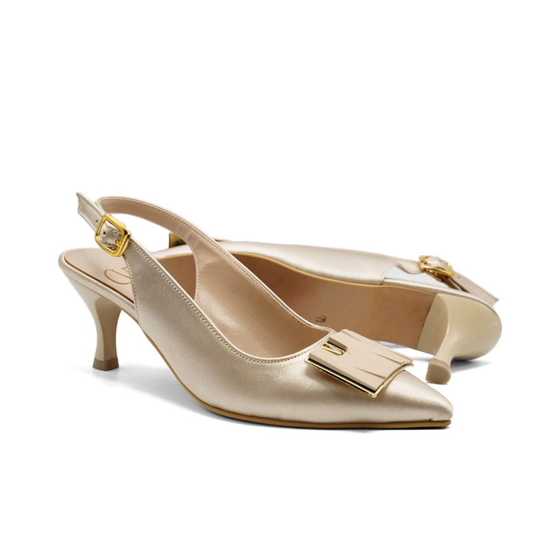کفش مجلسی زنانه پاشنه دار 5 سانت  مدل 400933 _ sandal valentino