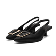 کفش مجلسی زنانه پاشنه دار 3 سانت مدل sandal valentino _ 400343
