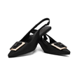 کفش مجلسی زنانه پاشنه دار 3 سانت مدل sandal valentino _ 400343