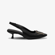 کفش مجلسی زنانه پاشنه دار 3 سانت مدل sandal valentino _ 400343