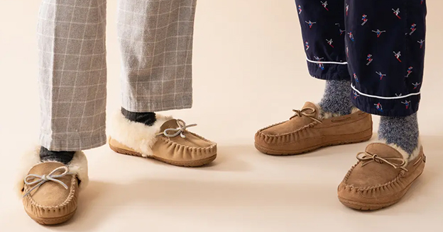 Moccasin-style-closed-toe-slippers