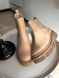 کفش نیم بوت زنانه مدل 00027 -  Flat Ankle Boots