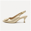 کفش مجلسی زنانه پاشنه دار 5 سانت مدل 400921 _ sandal valentino