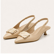 کفش مجلسی زنانه پاشنه دار 3 سانت مدل 400344 _ sandal valentino