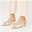 کفش مجلسی زنانه پاشنه دار 5 سانت مدل 400941 _ sandal valentino