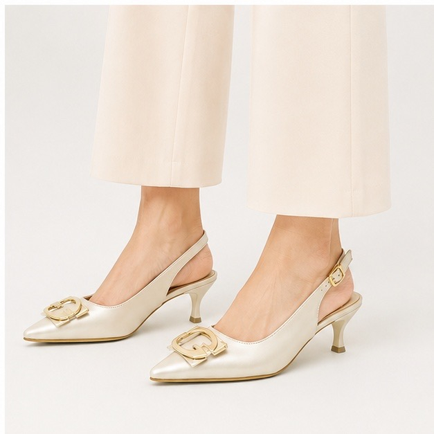 کفش مجلسی زنانه پاشنه دار 5 سانت مدل 400941 _ sandal valentino