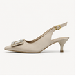 کفش مجلسی زنانه پاشنه دار 5 سانت مدل 400954 _ sandal valentino
