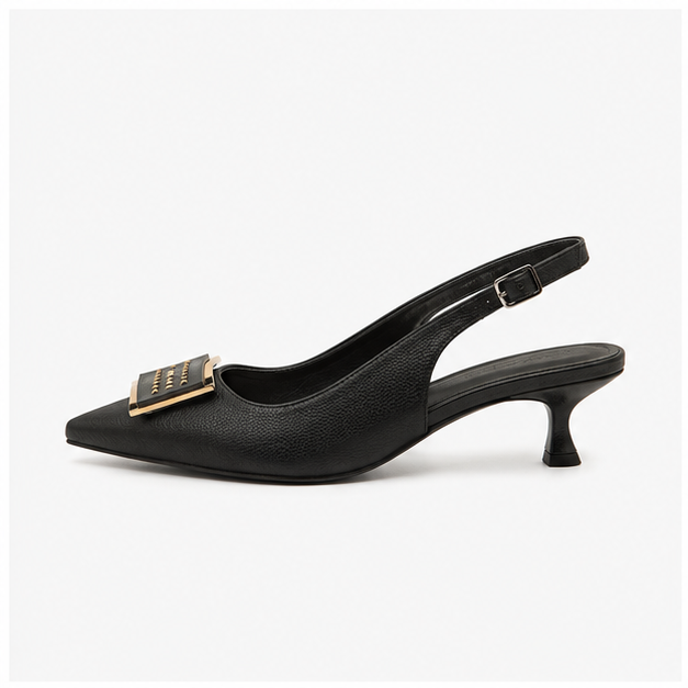 کفش مجلسی زنانه پاشنه دار 3 سانت مدل 400322 _ sandal valentino
