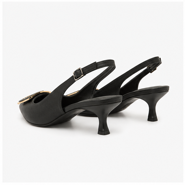 کفش مجلسی زنانه پاشنه دار 3 سانت مدل 400322 _ sandal valentino