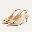 کفش مجلسی زنانه پاشنه دار 5 سانت  مدل 400922 _ sandal valentino