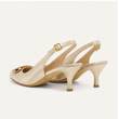 کفش مجلسی زنانه پاشنه دار 5 سانت  مدل 400922 _ sandal valentino