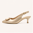 کفش مجلسی زنانه پاشنه دار 5 سانت مدل 400946 _ sandal valentino
