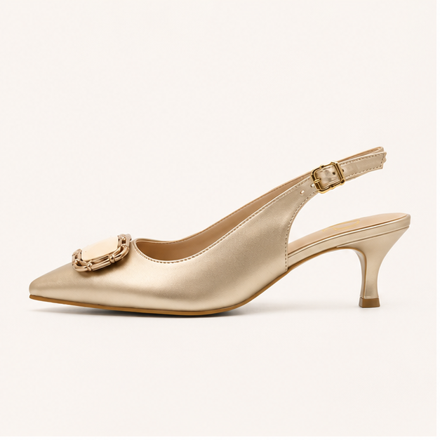 کفش مجلسی زنانه پاشنه دار 5 سانت مدل 400946 _ sandal valentino