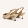 کفش مجلسی زنانه پاشنه دار 5 سانت مدل 400946 _ sandal valentino