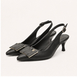 کفش مجلسی زنانه پاشنه دار 5 سانت  مدل 400933 _ sandal valentino