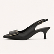 کفش مجلسی زنانه پاشنه دار 5 سانت  مدل 400933 _ sandal valentino