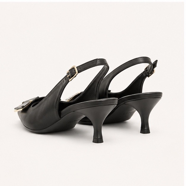 کفش مجلسی زنانه پاشنه دار 5 سانت  مدل 400933 _ sandal valentino