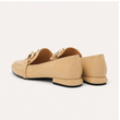 کفش کالج زنانه مدل Flat shoes - 0036_Creamy