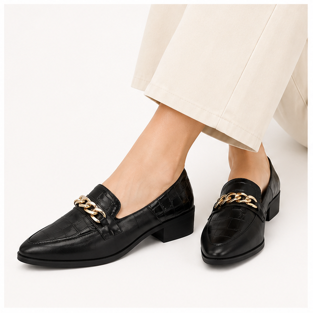 کفش کالج زنانه مدل Flat shoes - FCr10